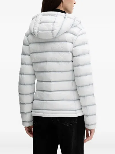 Blauer Ellis Hooded Jacket In White