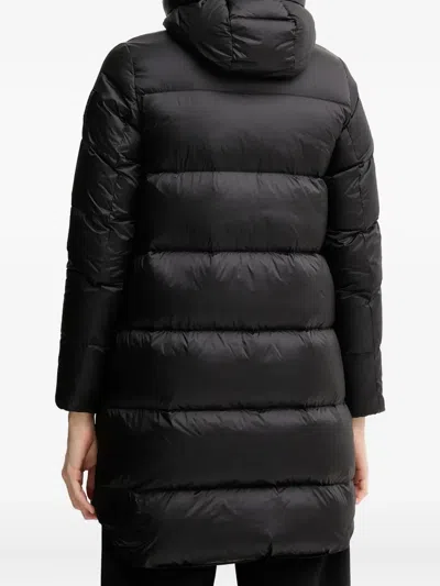 Bomboogie Geneva Hooded Padded Jacket In Black