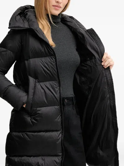 Bomboogie Geneva Hooded Padded Jacket In Black
