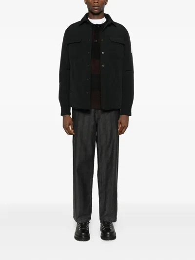 After Label Belluno Buttoned Jacket In Black