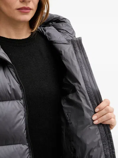 Bomboogie Geneva Hooded Padded Jacket In Gray