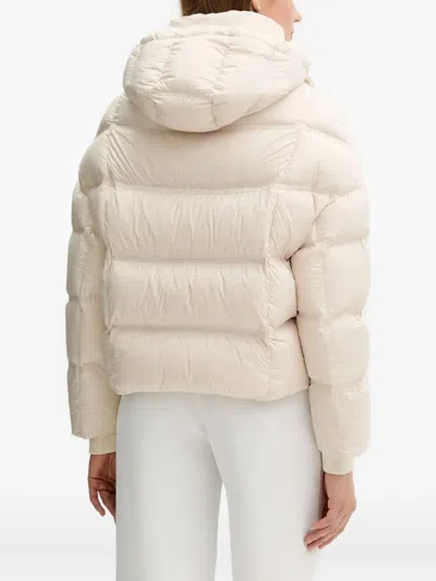 Bomboogie Nara Padded Hooded Jacket In Neutral