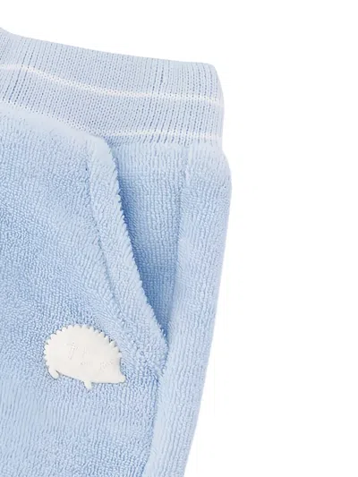 Tartine Et Chocolat Pocket Appliqué Shorts In Blue