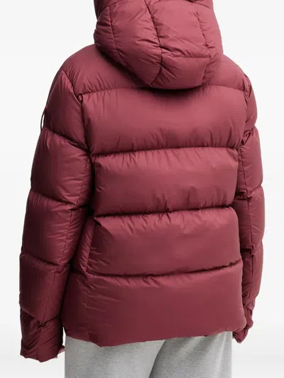 Bomboogie Helsinki Hooded Padded Jacket In Red