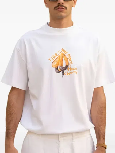 Homies Marbella Churros Graphic T-shirt In White