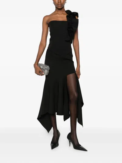 Rhizome Myles Midi Skirt In Black