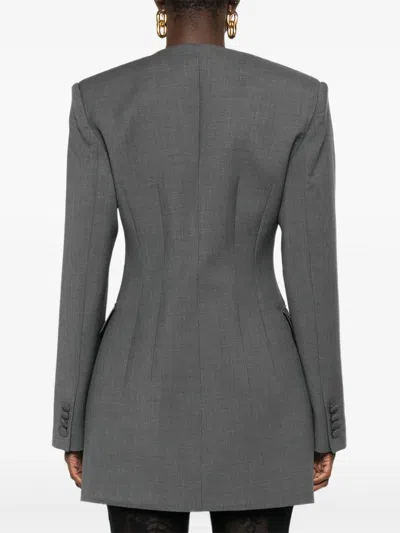 Giuseppe Di Morabito Double-breasted Coat In Gray