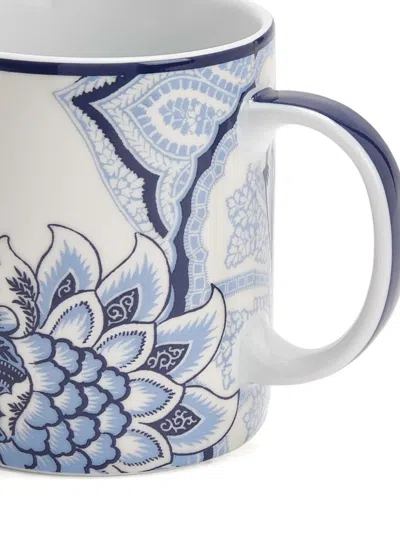 Etro Home Bloom Floral Mug In Blue