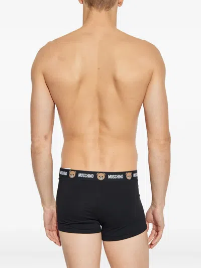Moschino Swimwear In Black
