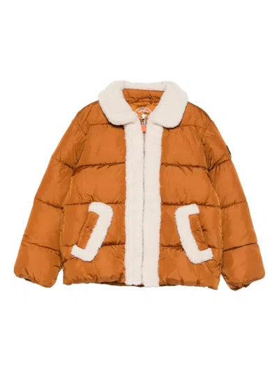 Save The Duck Molli Coat In Brown