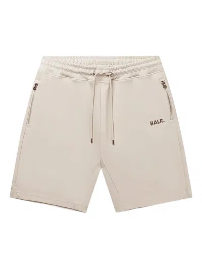 拉链口袋抽绳短裤