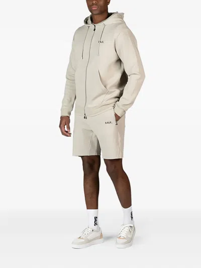 拉链口袋抽绳短裤