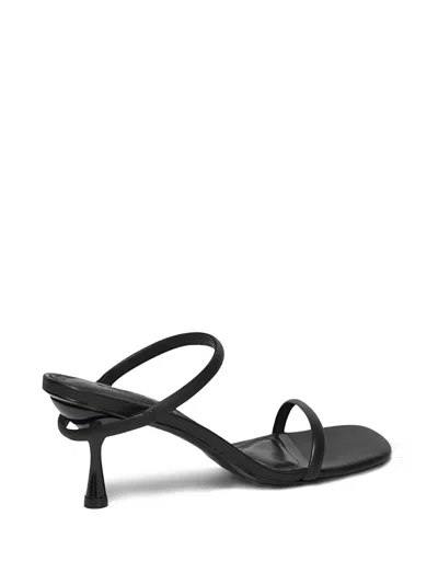 Simkhai 65mm Siren Strap Sandals In Black
