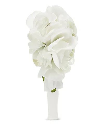 Monnalisa Floral Head Band In White