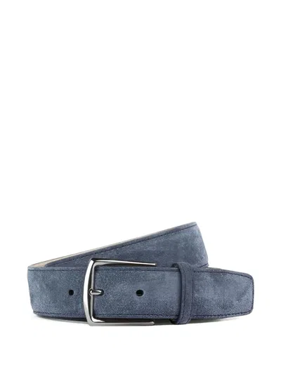 Aurélien Suede Belt In Blue