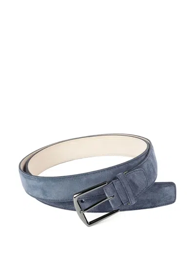 Aurélien Suede Belt In Blue