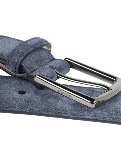 Aurélien Suede Belt In Blue