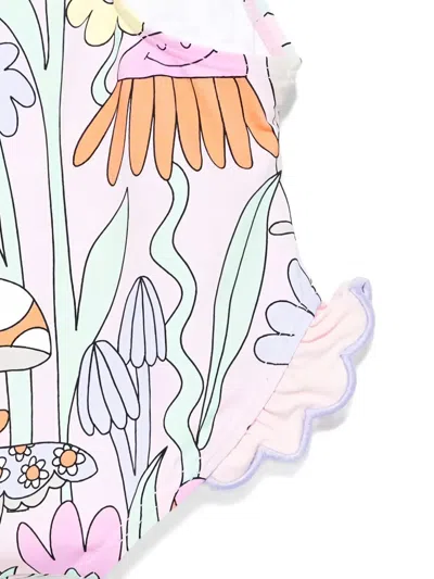 Stella Mccartney Woodland-print Swimsuit In Multi