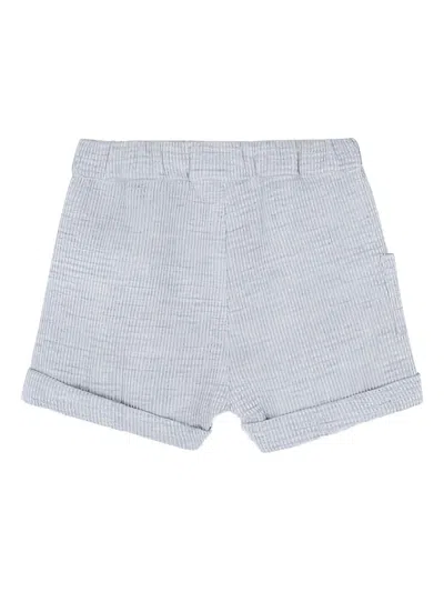 Tartine Et Chocolat Pocket Cuffed Shorts In Gray