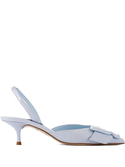 Sophia Webster Blair Slingback Pumps In Blue