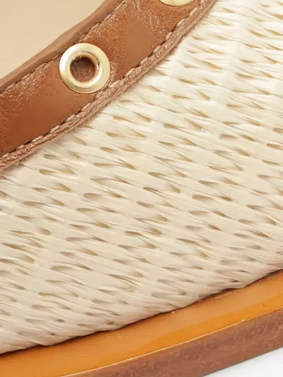 Schutz Ativ Bold V Buckled Studded Mules In Neutral