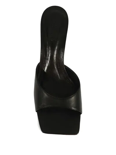 Schutz 70mm Dethalia Pin Square-toe Heeled Sandals In Black