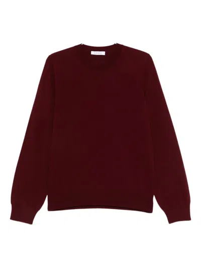 Givenchy Crew-neck Cashmere Sweater In Red