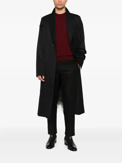 Givenchy Crew-neck Cashmere Sweater In Red