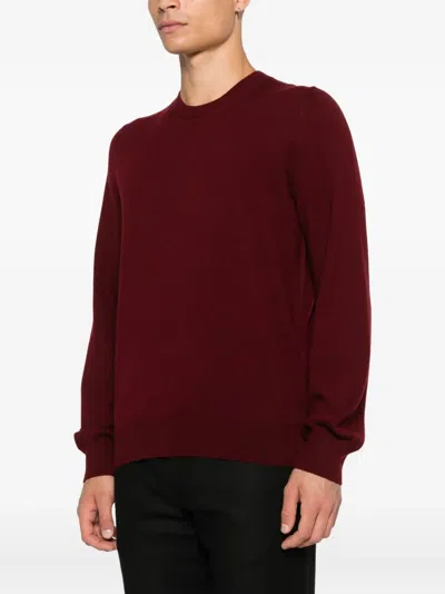Givenchy Crew-neck Cashmere Sweater In Red