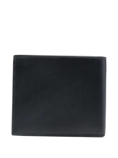 Saint Laurent Logo-motif Wallet In Black