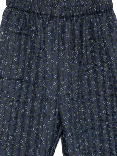 Bless Nº08 Monpe Trousers In Blue