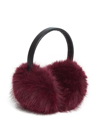 Apparis Esme Faux Fur Earmuffs In Brown