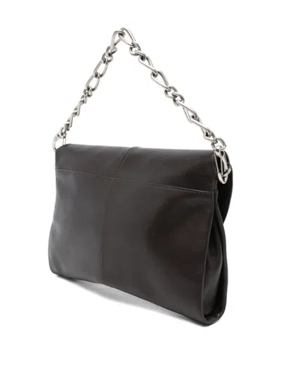 Patrizia Pepe Chain-strap Shoulder Bag In Black