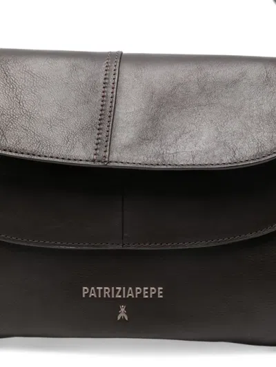 Patrizia Pepe Chain-strap Shoulder Bag In Black