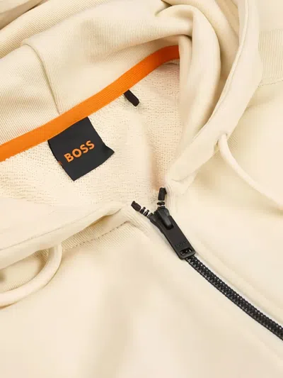 Hugo Boss Boss Cardigan Zetalky In Neutral