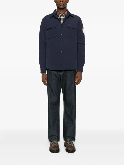 After Label Belluno Jacket In Blue