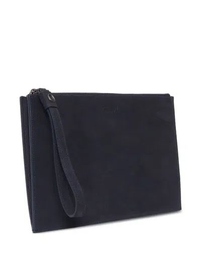 Orciani Logo-lettering Wallet In Black