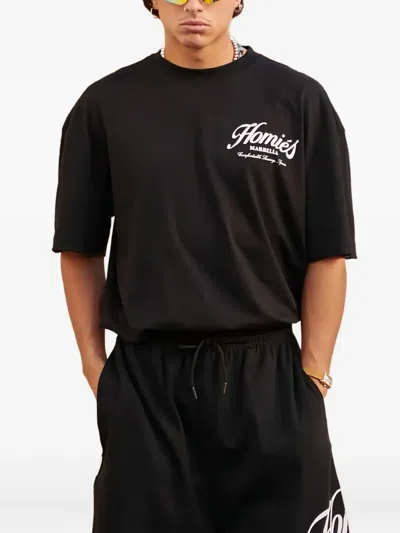 Homies Marbella Logo T-shirt In Black