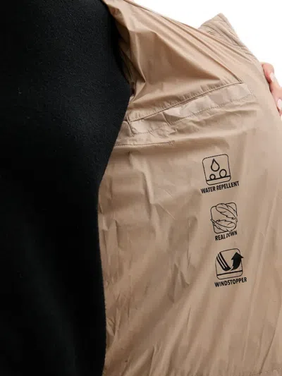 Bomboogie Rome Hooded Padded Jacket In Neutral