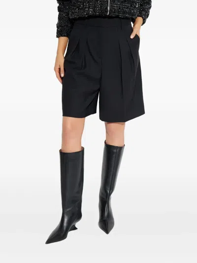 Iro Pleated Shorts In Black