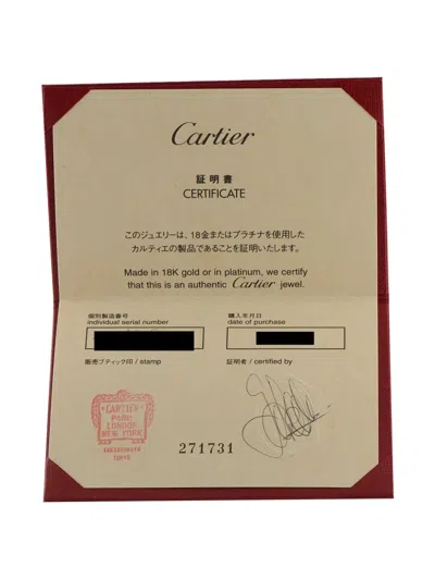 Pre-owned Cartier Platinum Meli Melo Diamond And Pink Sapphire Ring In Silver