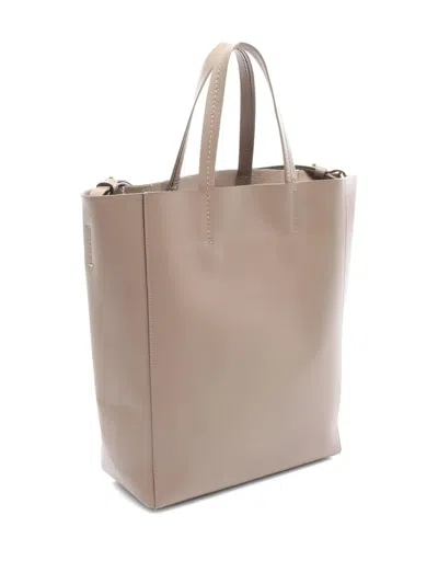 Pre-owned Celine 2000s Small Vertical Cabas Tote Bag In Neutral