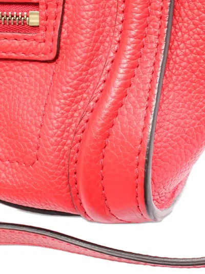 Pre-owned Celine Leather Tote Bag In Red