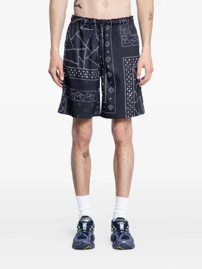 印花百慕大短裤