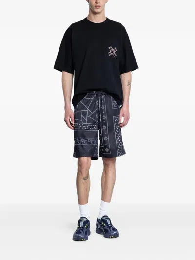 印花百慕大短裤