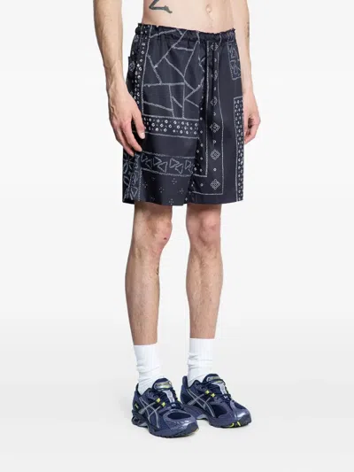 印花百慕大短裤