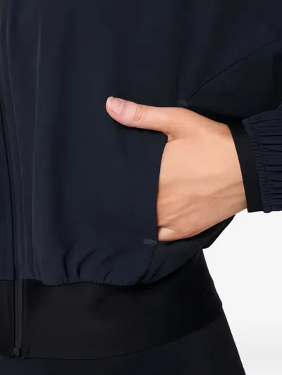 Squatwolf Cropped Bomber Jacket In Black