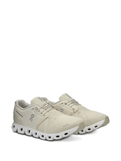 On Running Cloud 5 Lace-up Sneakers In Neutral