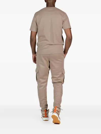 Balr. Cargo-panelled Sweatpants In Neutral