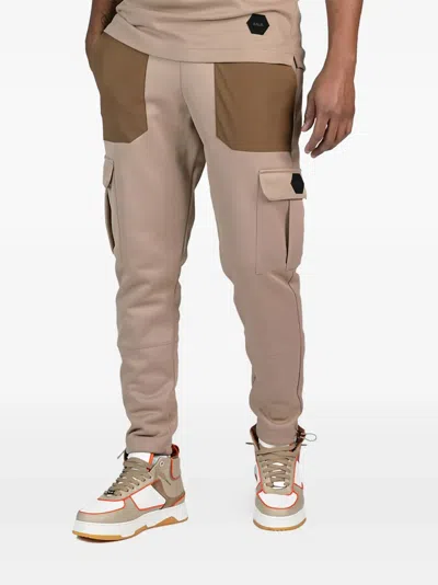Balr. Cargo-panelled Sweatpants In Neutral